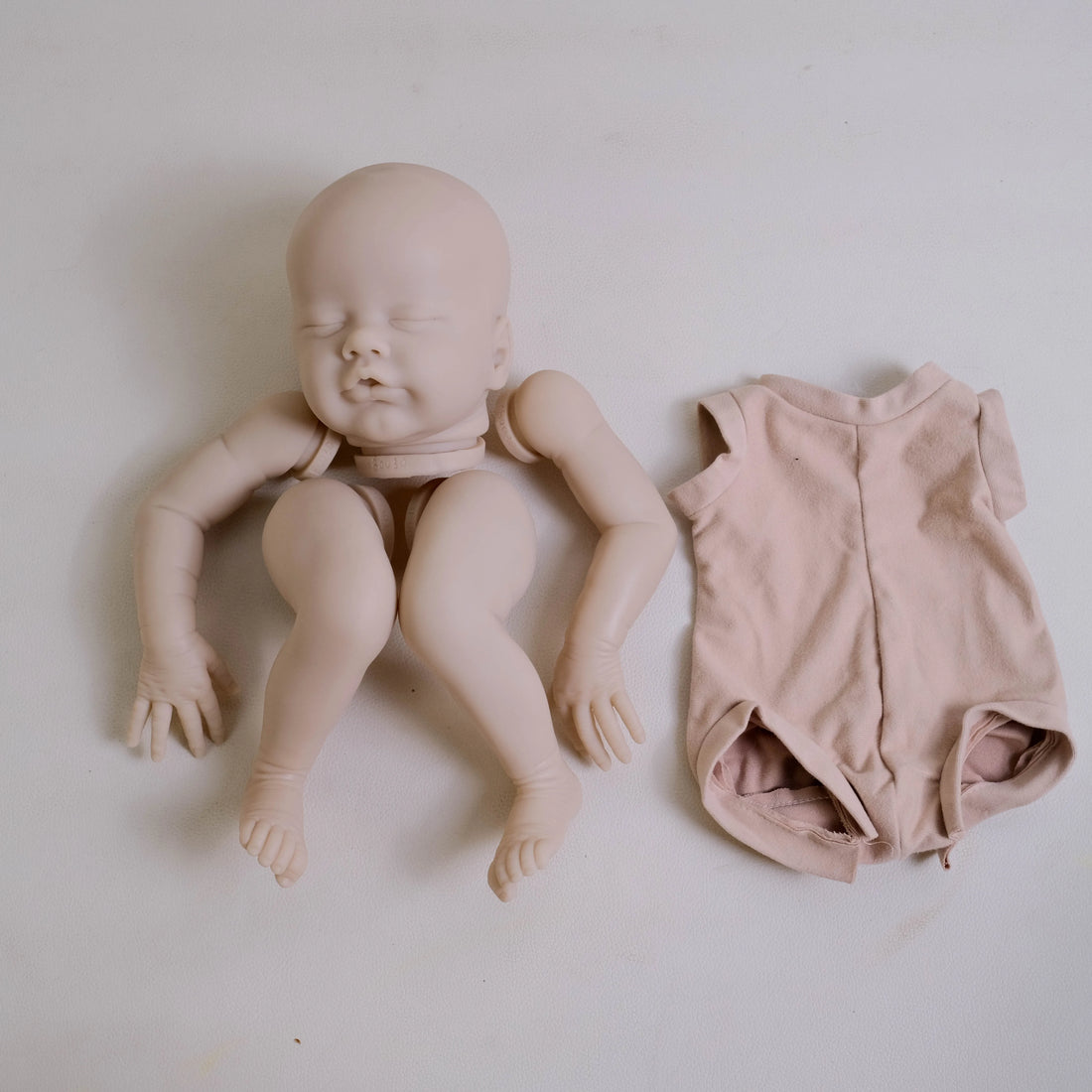 New Twins NPK 19-inch Primrose Asleep  and Awake Twin baby   Unpainted Reborn Doll Kit